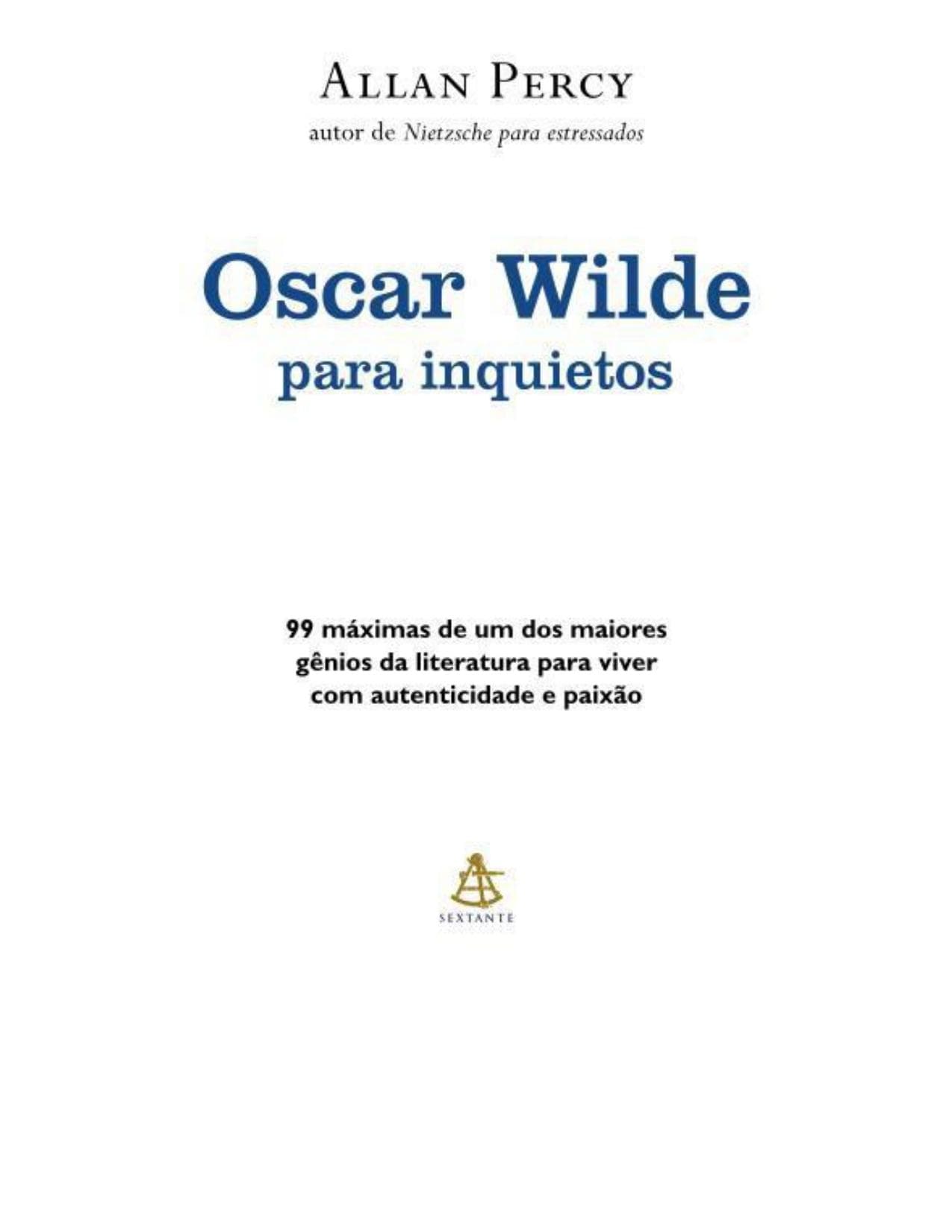Oscar Wilde para inquietos